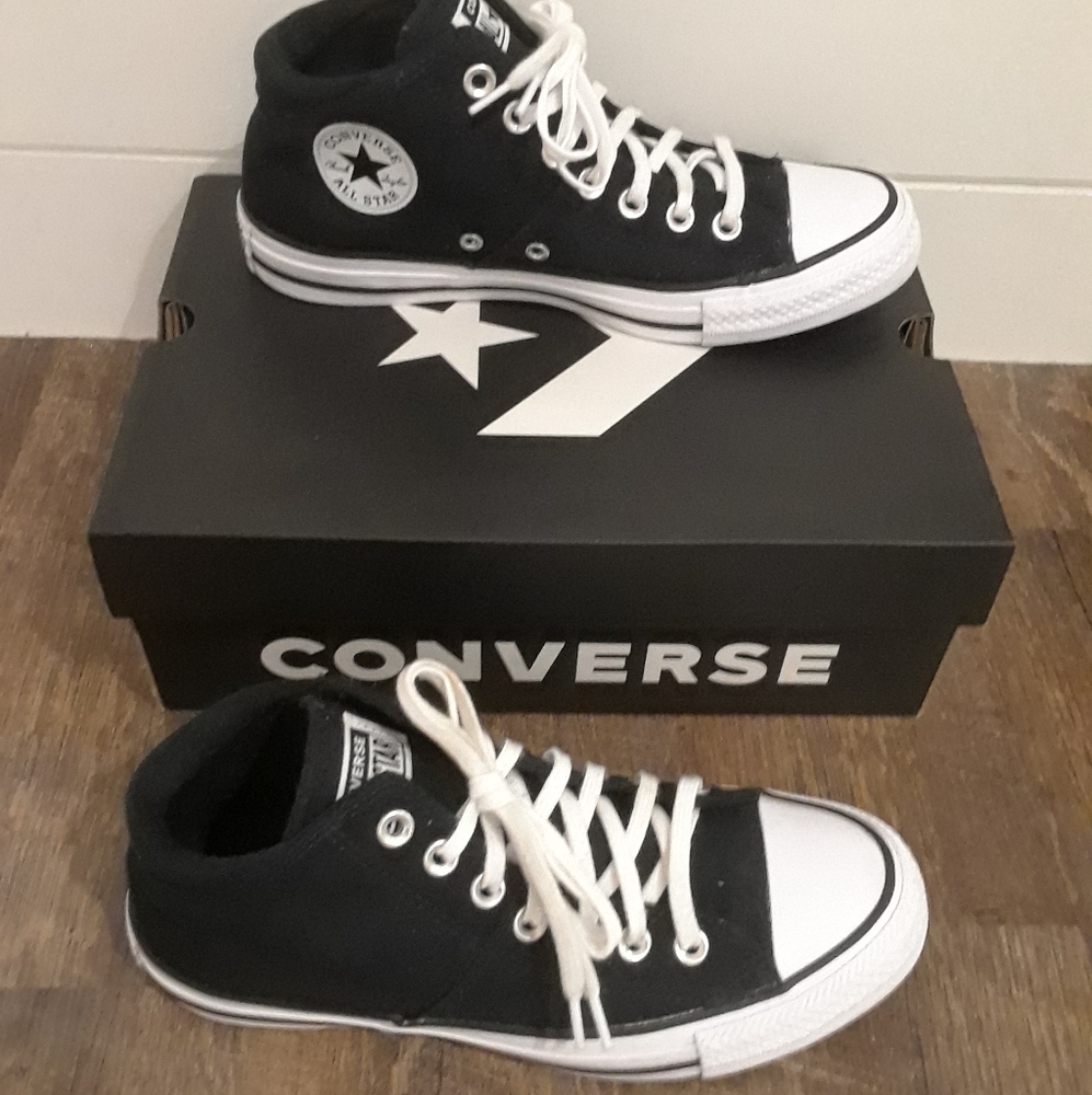 Converse Chuck Taylor All Star Hi Top black size 8